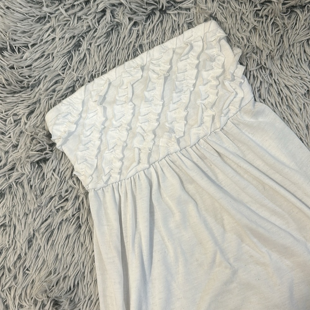 OP Ruffle Swim Coverup Dress